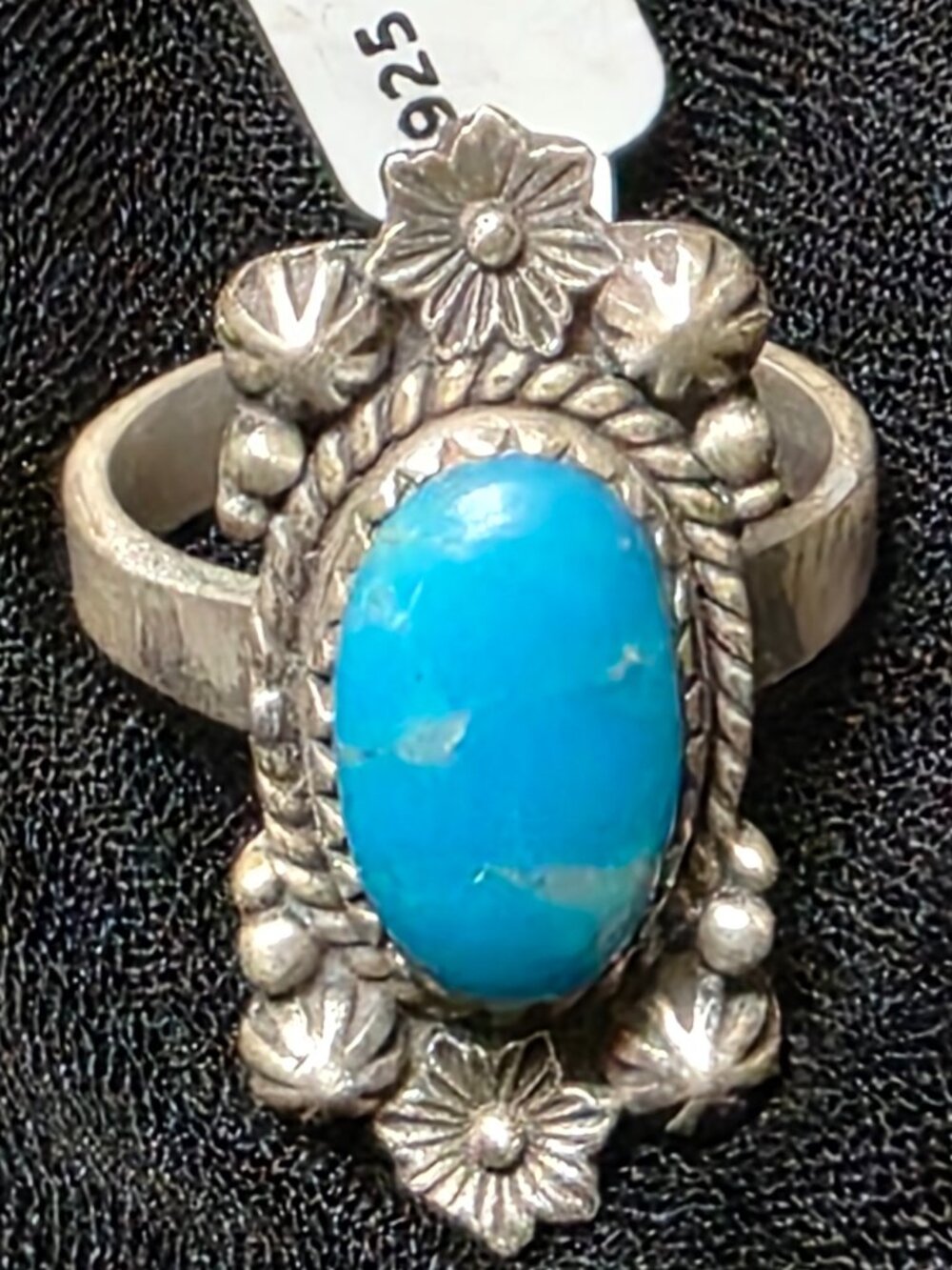 NWT-Kingman- natural turquoise ring